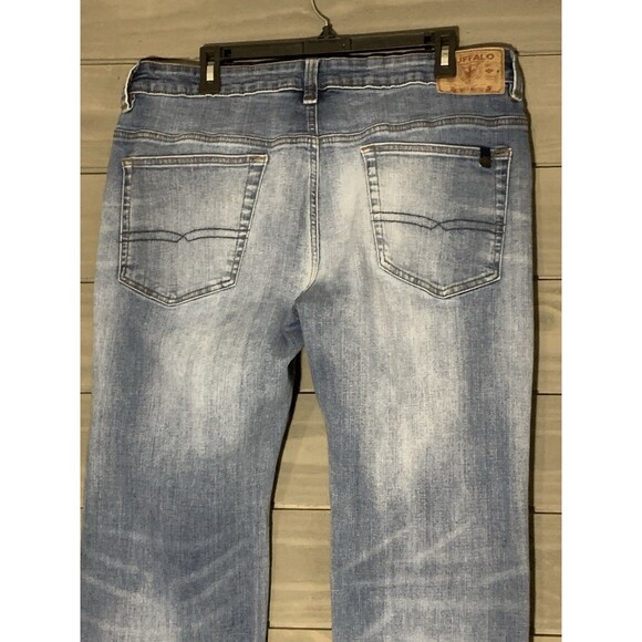 Buffalo Relaxed Straight Driven Mens Jeans 36x27 - Picture 6 of 8